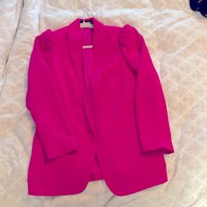Hot pink express blazer